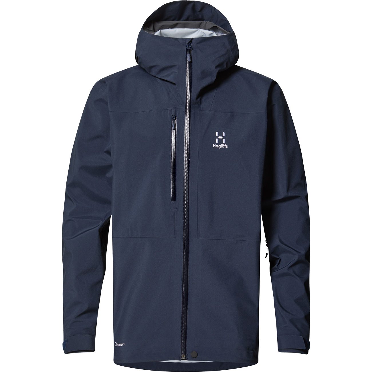 Haglöfs Front Proof Hardshelljacke Herren tarn blue