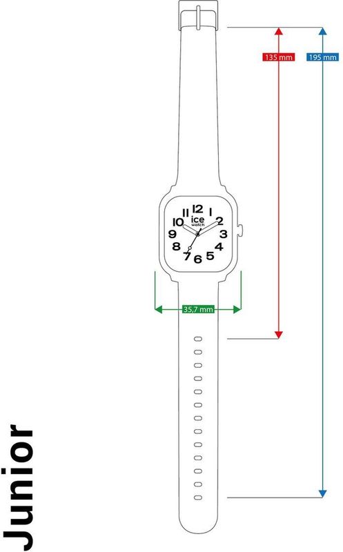 ICE - Smart Junior 2.0 - Digitale Horloge - Roze - Siliconen - Waterbestendig 5 bar
