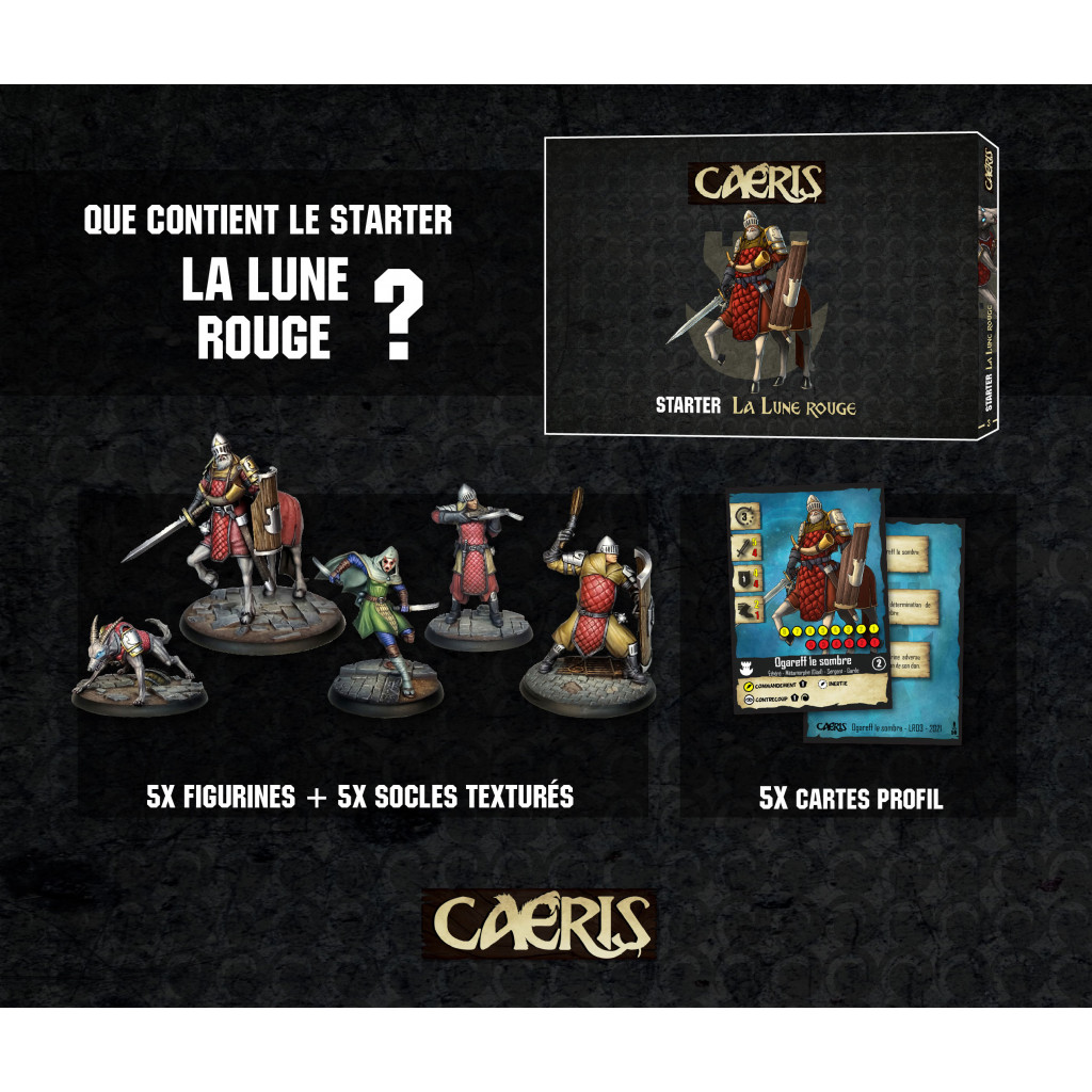 Caeris : Starter La Lune Rouge