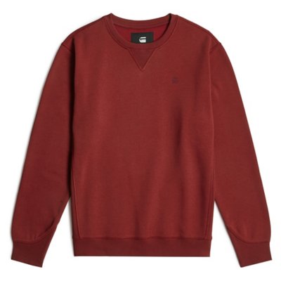 Sweatshirt homme Premium Core ROUGE G-STAR