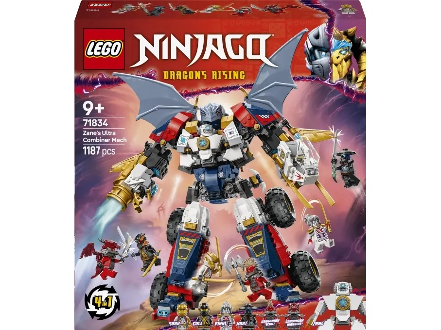 LEGO Ninjago 71834 Zanes ultrakombirobot