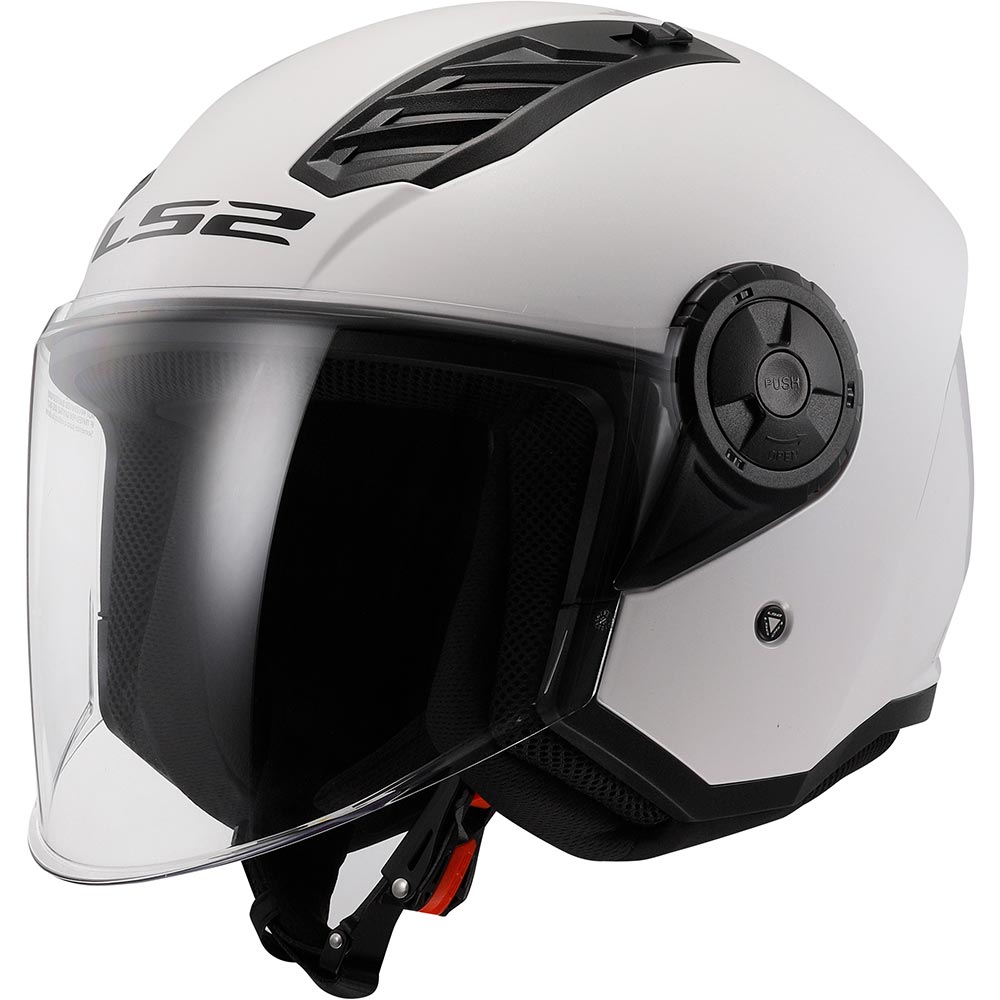 LS2 - Casque OF616 Airflow II Solid Blanc brillant