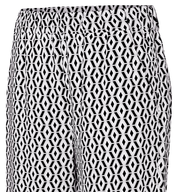 MAC 3/4-Hose »CHIARA CROPPED«  mit weitem, geradem Bein