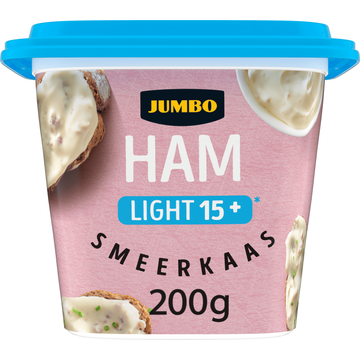 Jumbo Ham Light 15+ Smeerkaas 200 g