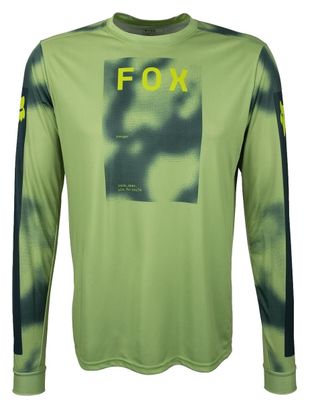 Maillot Manches Longues Fox Ranger Taunt Vert