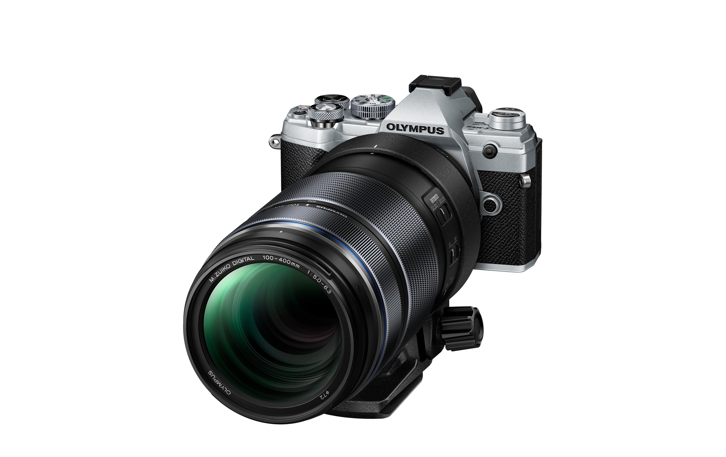 Zoomobjektiv M.Zuiko ED 100-400mm F/5.0-6.3 IS MFT<br>Leichtes, kompaktes Teleobjektiv mit integrierter Bildstabilisation