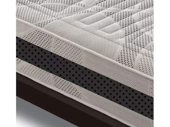 iLoveSleep - Matelas à mémoire de forme - 11 zones - Hauteur 28 Modèle de luxe 160x200