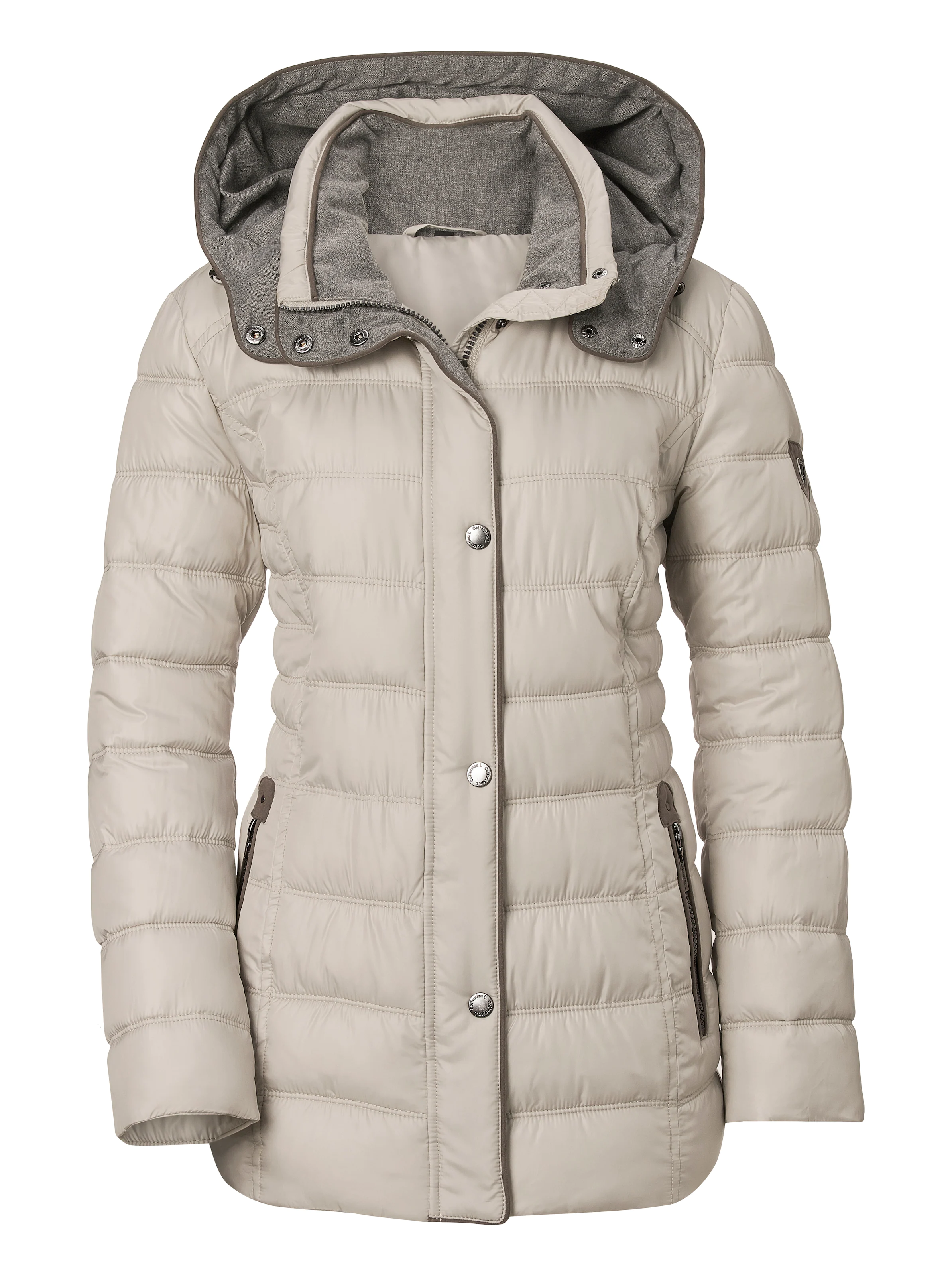 Steppjacke in naturstein