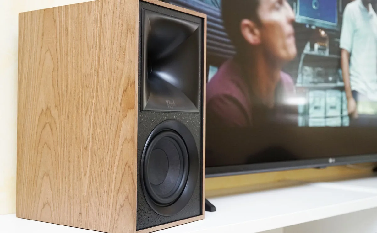 Klipsch The Fives Noyer Enceintes sans fil hi-fi