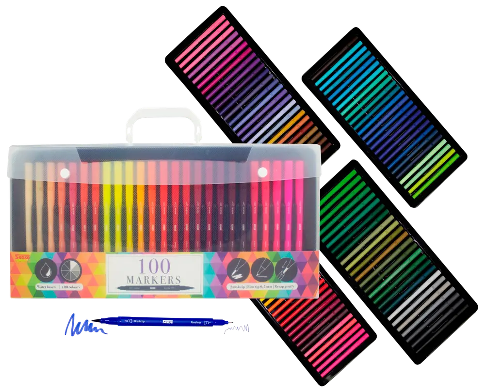 Twin Markers 100-PAK