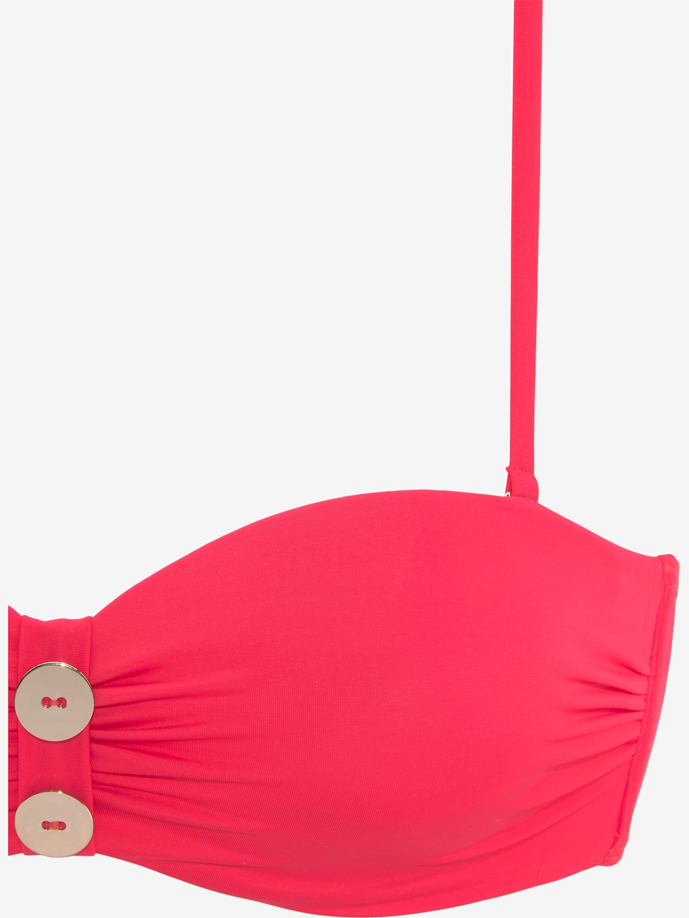 Maillot de bain bandeau à armatures design élégant