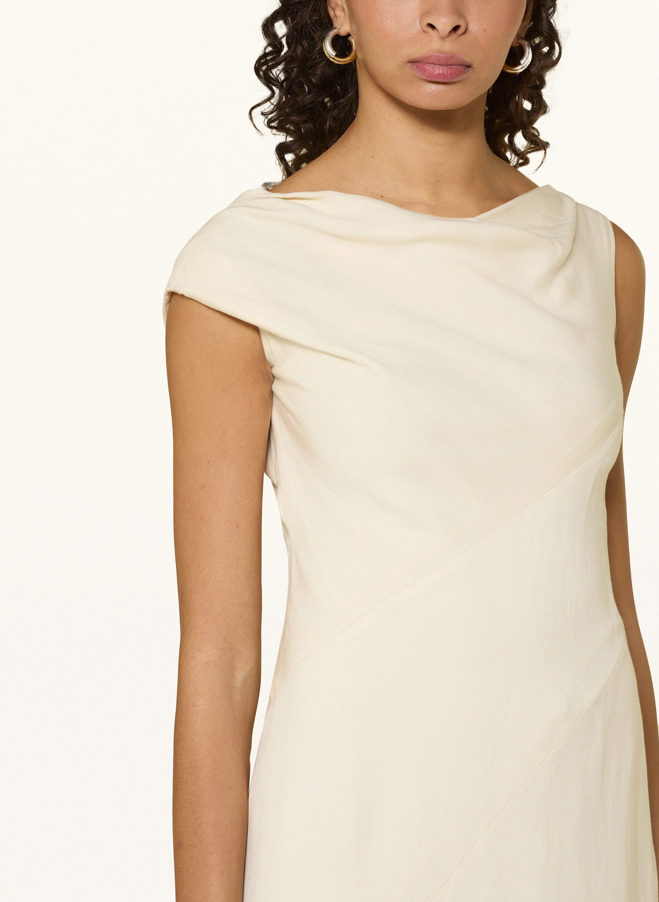 FAITHFULL THE BRAND Kleid ALVA mit Spitze