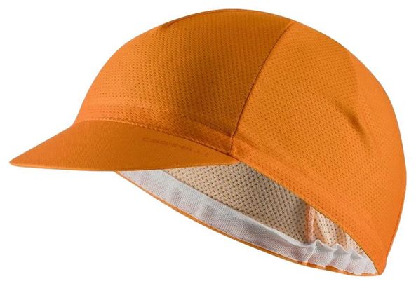 Casquette Castelli Espresso 2 Orange