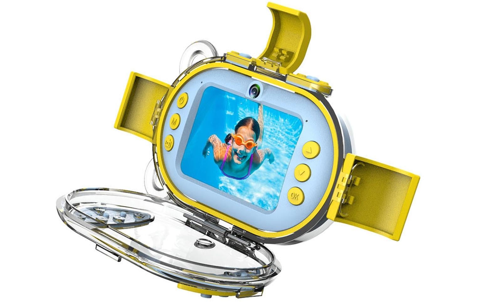 Unterwasserkamera Realkids Waterproof BlauKinderkamera zur Erkundung des Meeresbodens