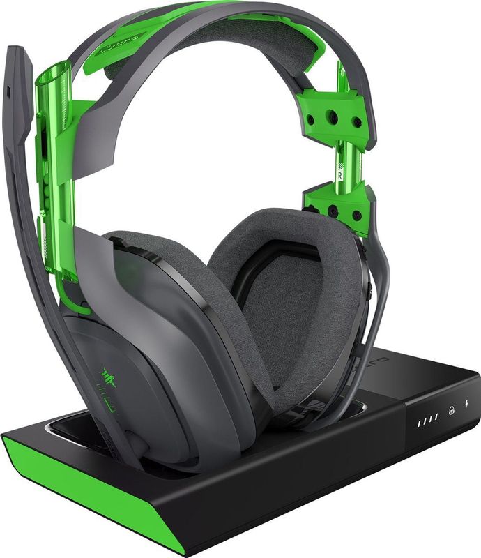 Astro - A50 - Wireless Headset - Zwart/Groen - 7.1 Dolby Digital
