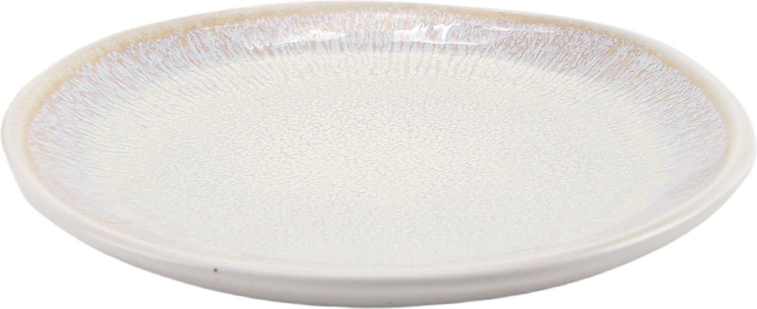 Gebaksbord Kea wit / paars D 16 H 1,8 cm