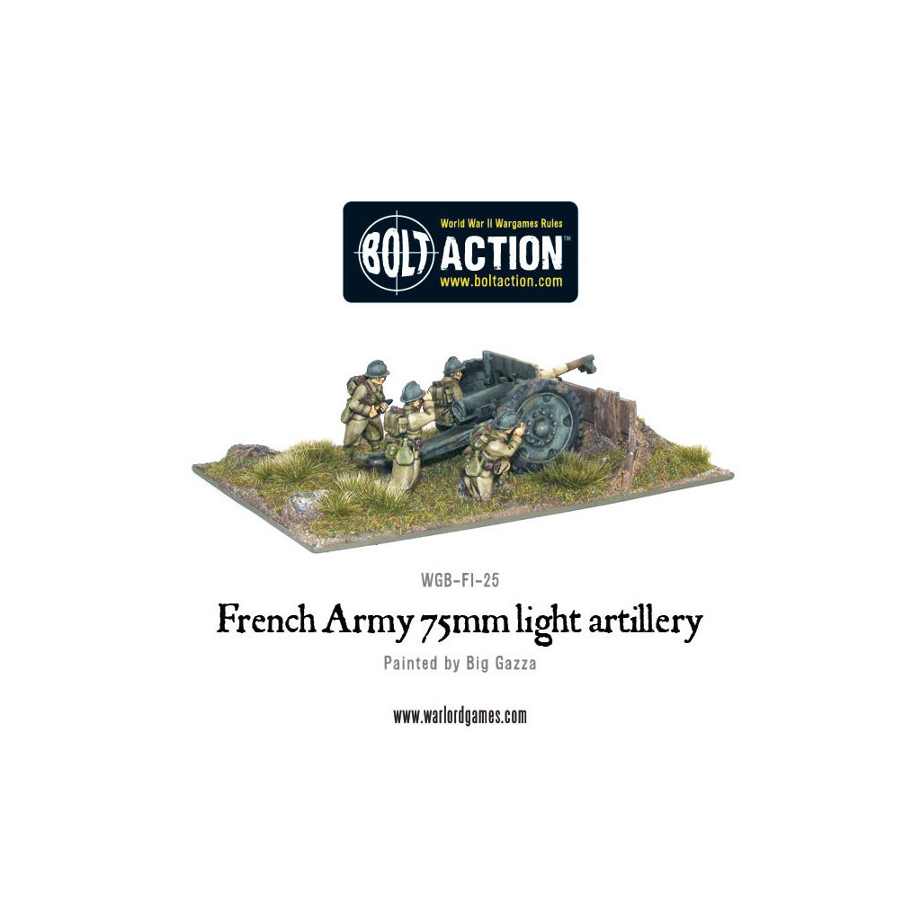 Bolt Action - French - 75mm Light Artillery