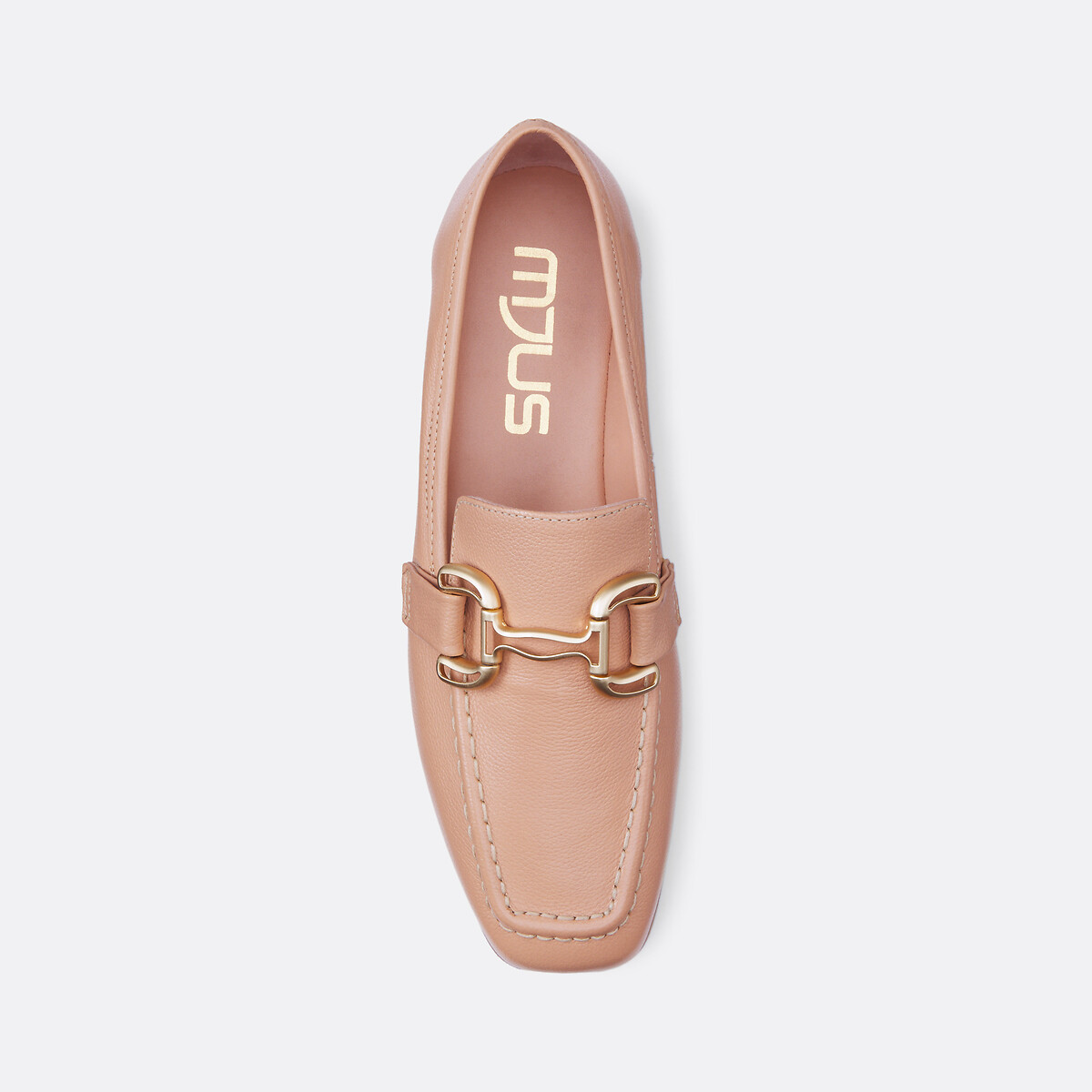 MJUS<br>Mocassins de couro