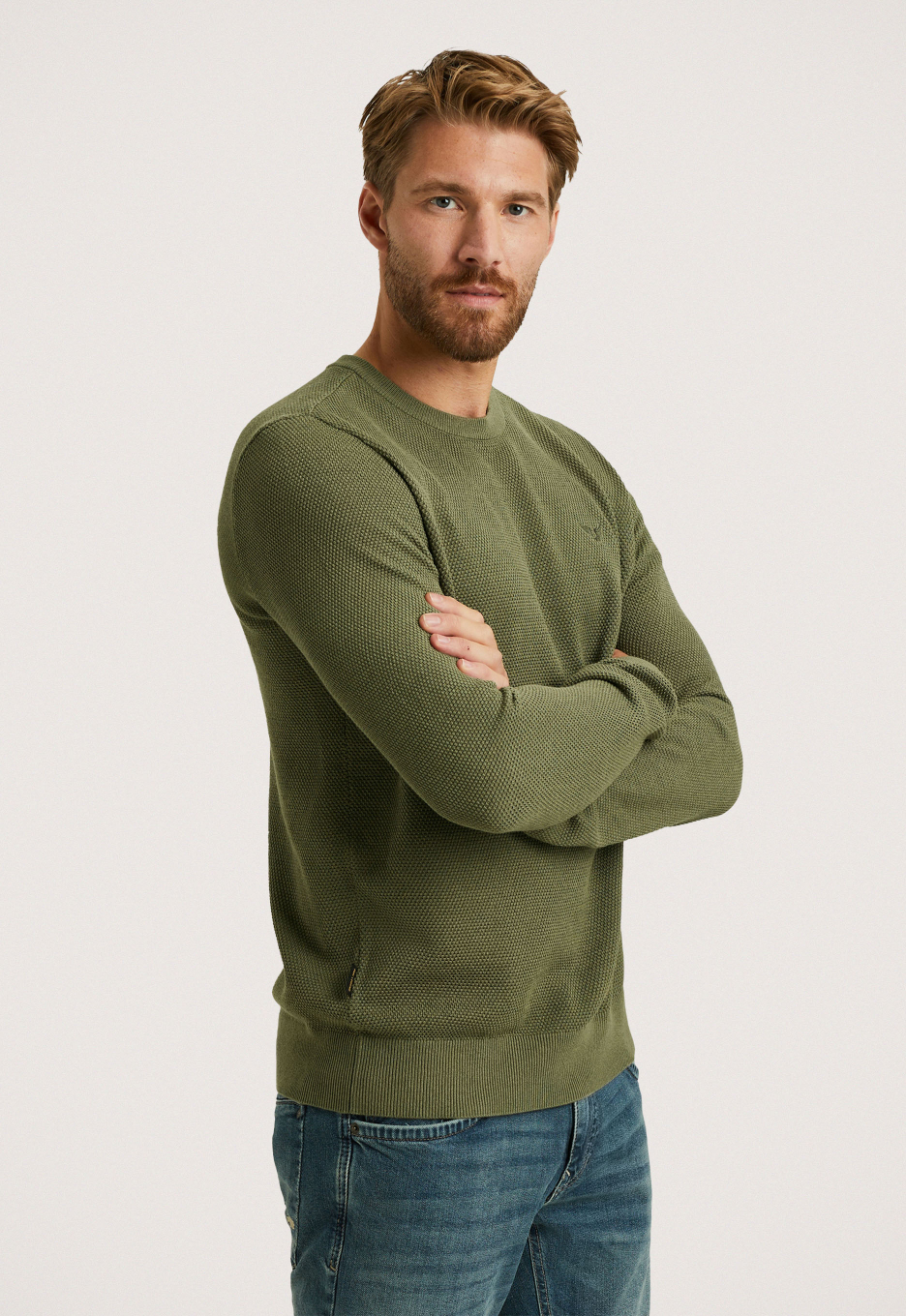 PME Legend Waffle Structured Trui