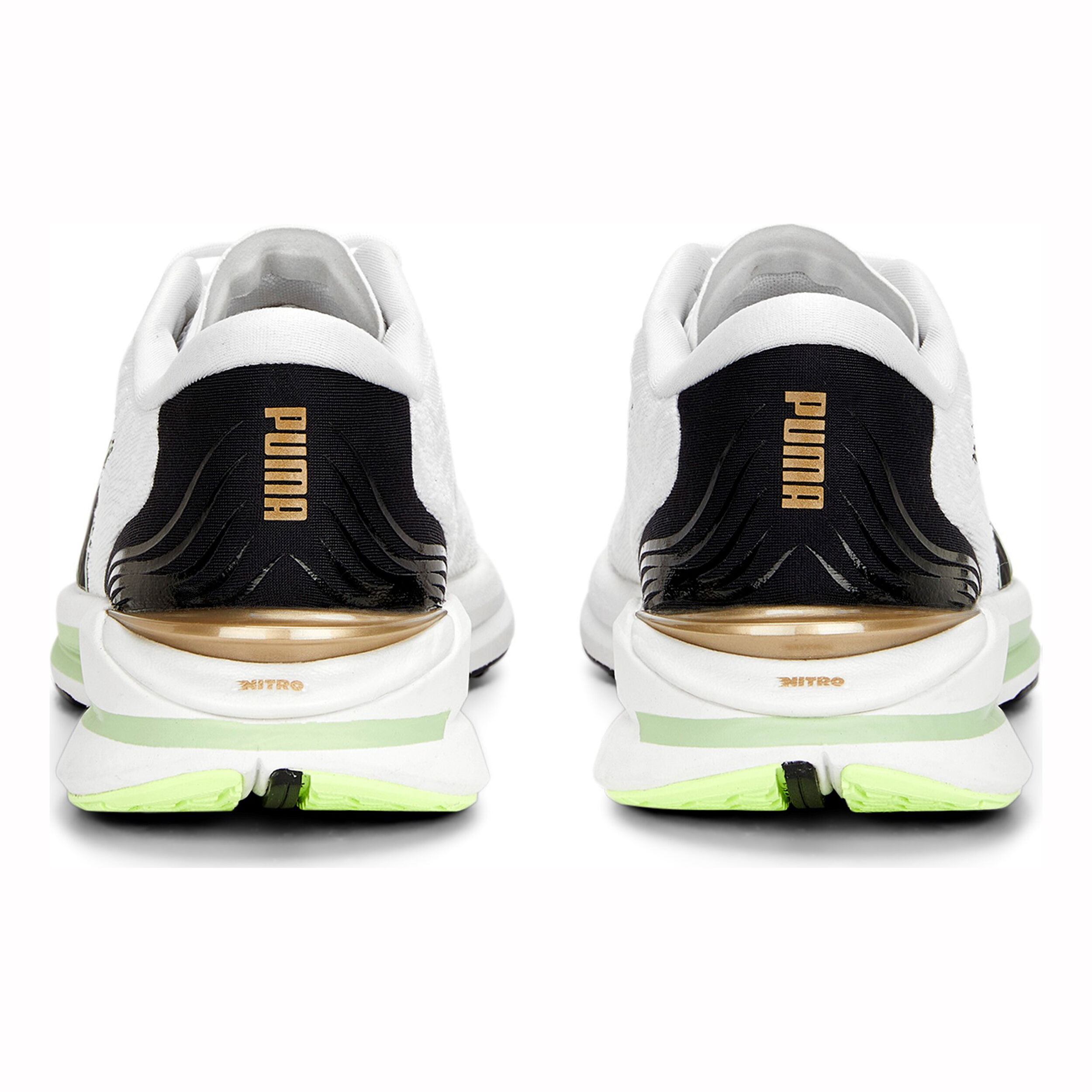 Puma Electrify Nitro 2 Run 75 Chaussure De Running Sans Stabilisateurs Femmes - Blanc , Noir
