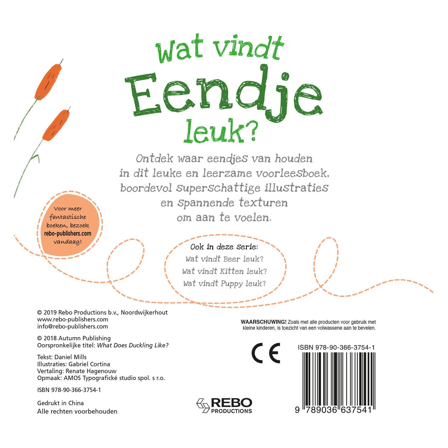 Voelboek - Wat vindt Eendje leuk?