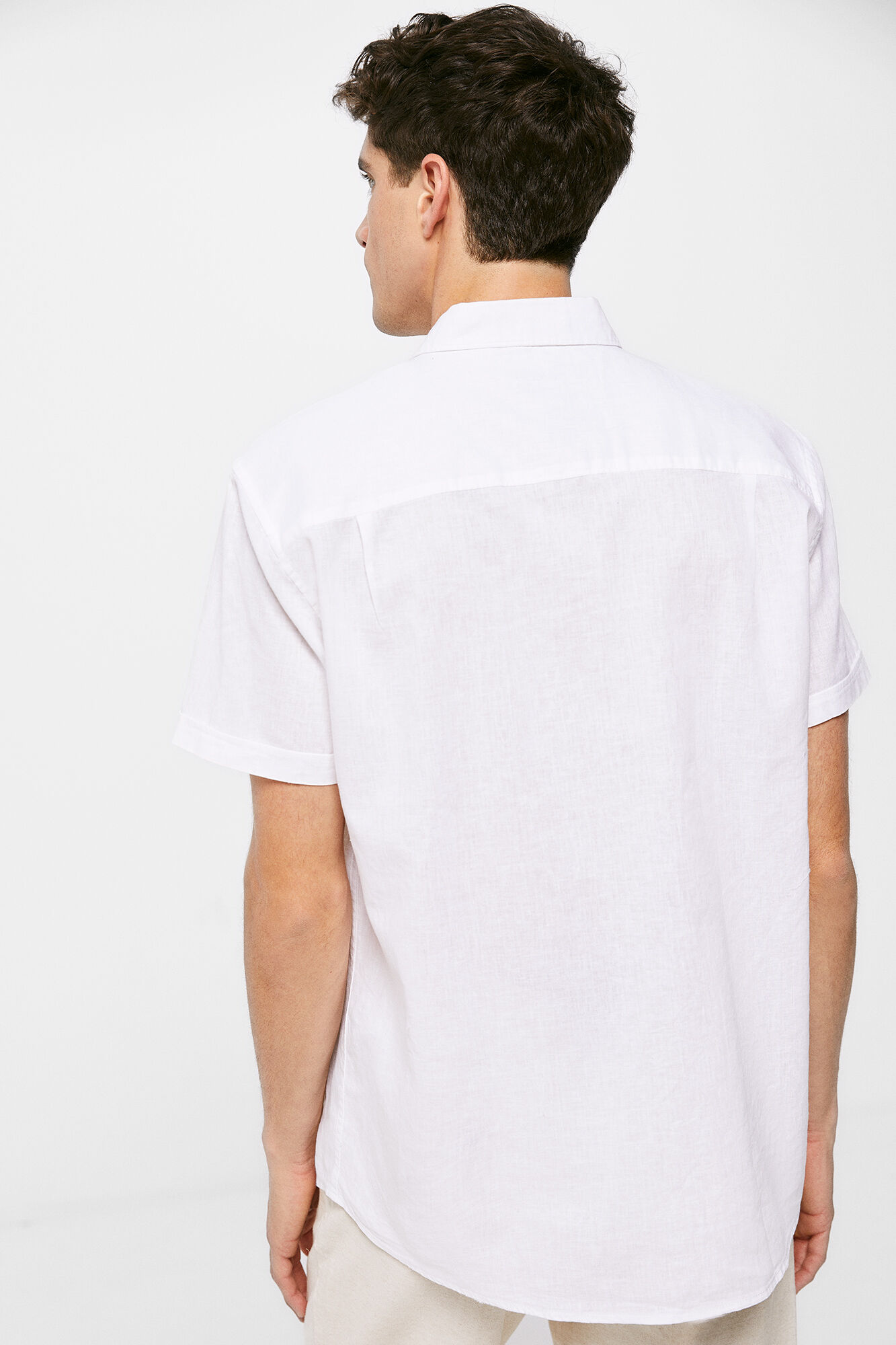Camisa de linho - branca
