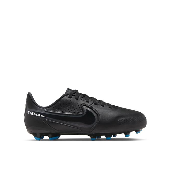 NIKE JR. TIEMPO LEGEND 9 ACADEMY MG BLACK-DK-SMOKE-GREY-SUMMIT-WHI