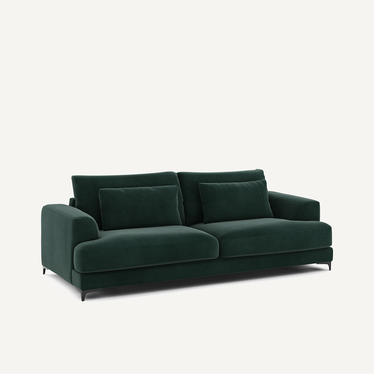 AM.PM<br>Sofá-cama de veludo de 4 lugares, Marsile