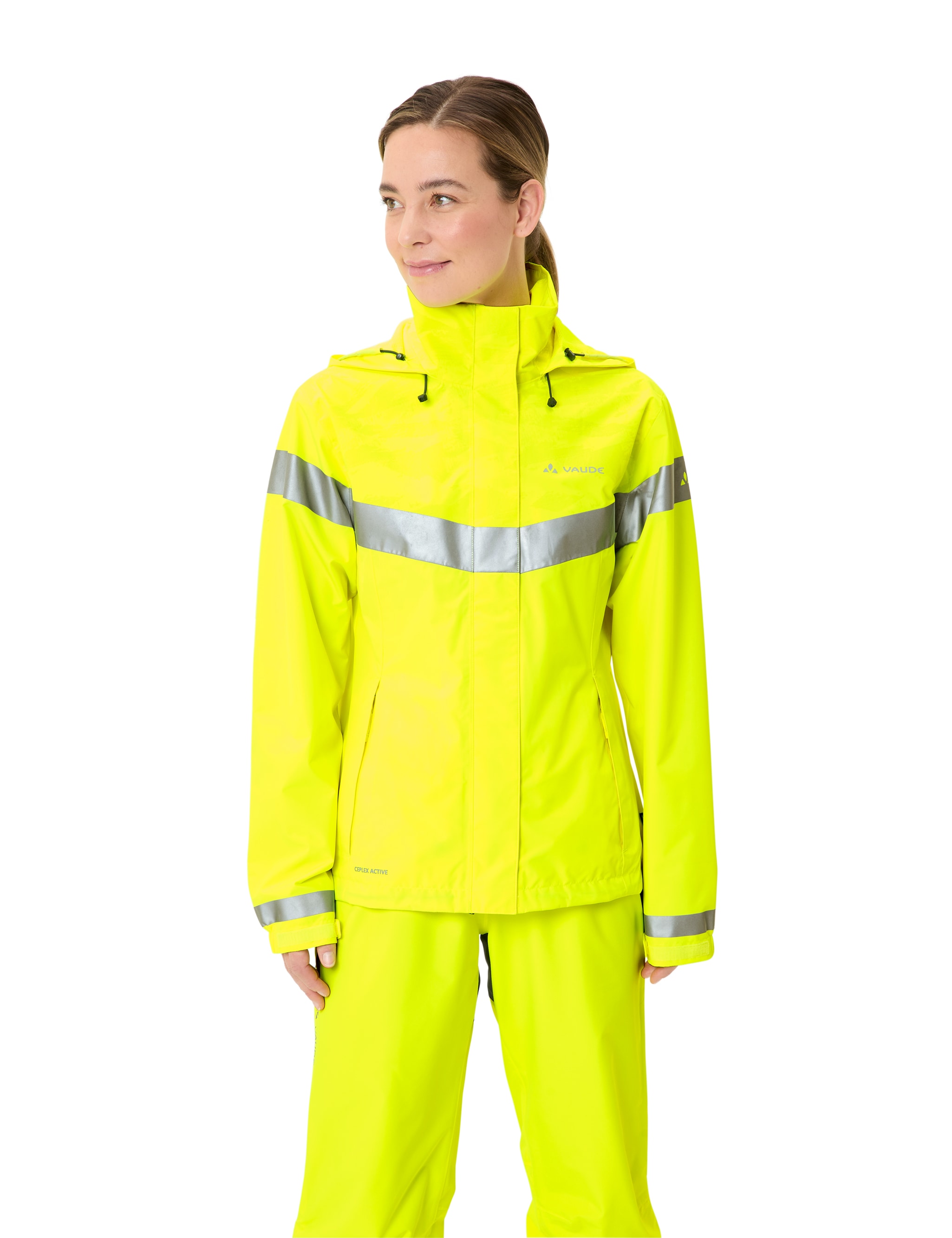 VAUDE Regenjacke »WOMEN'S LUMINUM RAIN JACKET« 1 Stk. tlg. Wasserdicht