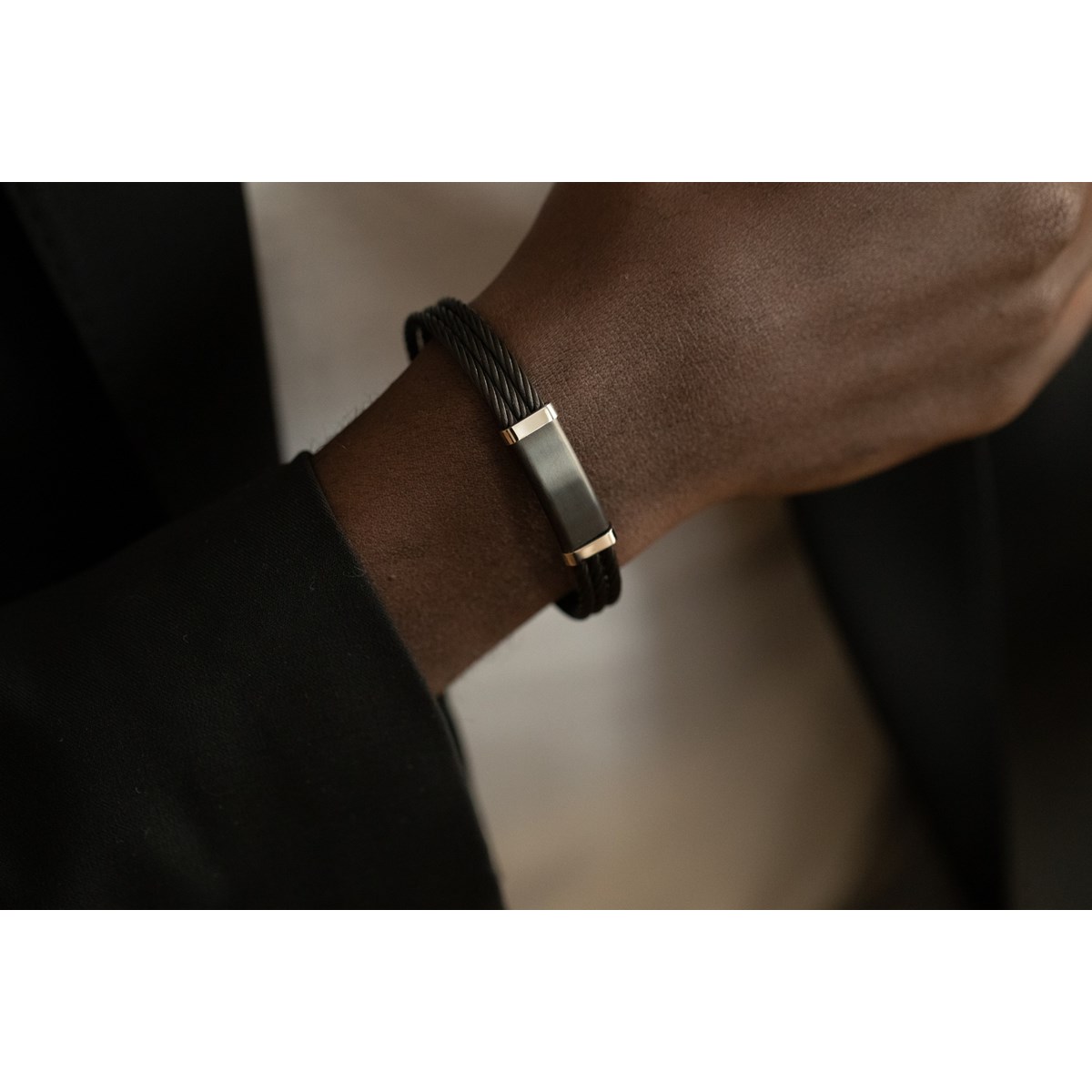 Bracelet semi-rigide Adama en Acier 316L