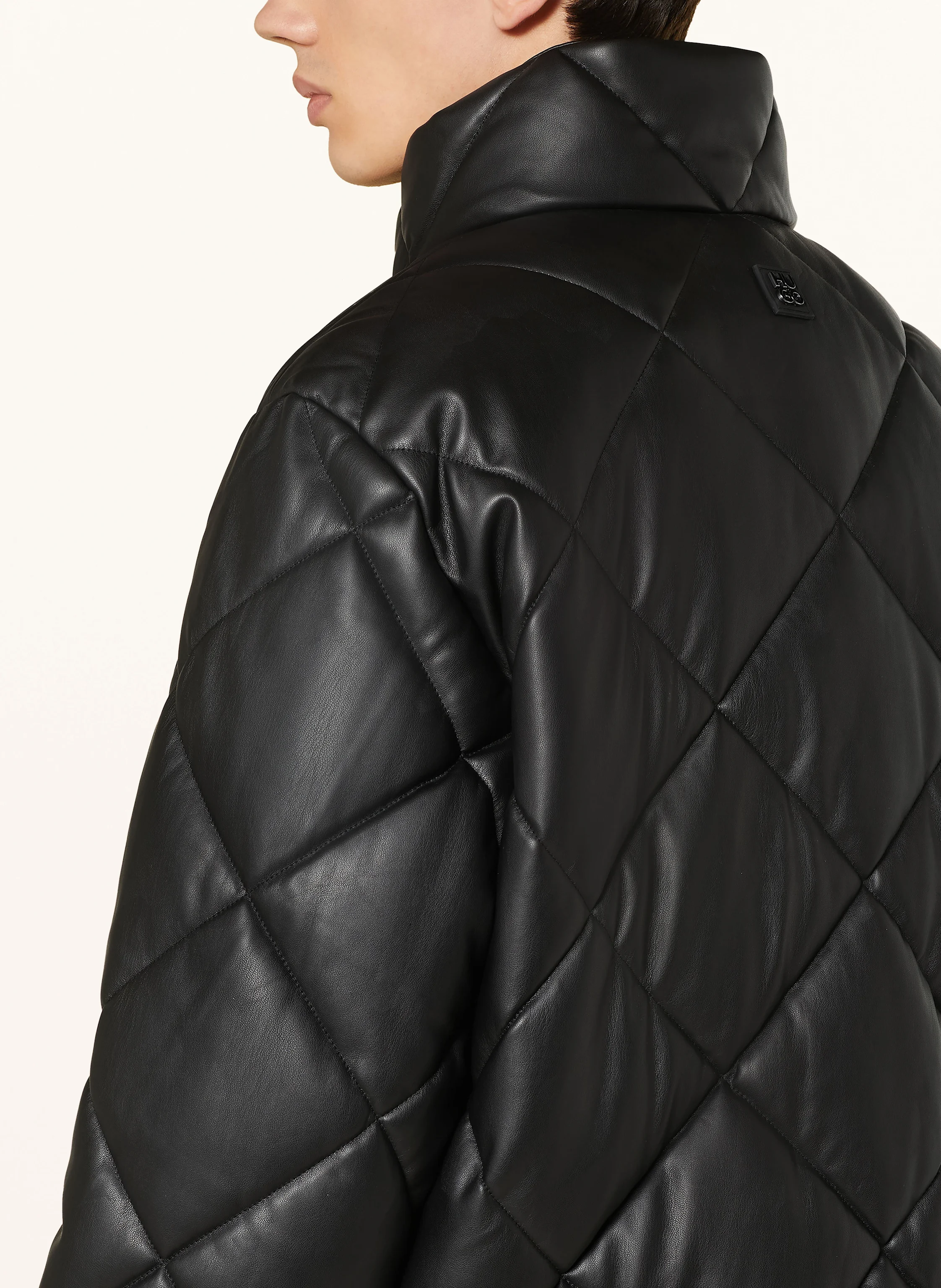 HUGO Steppjacke BORIN in Lederoptik