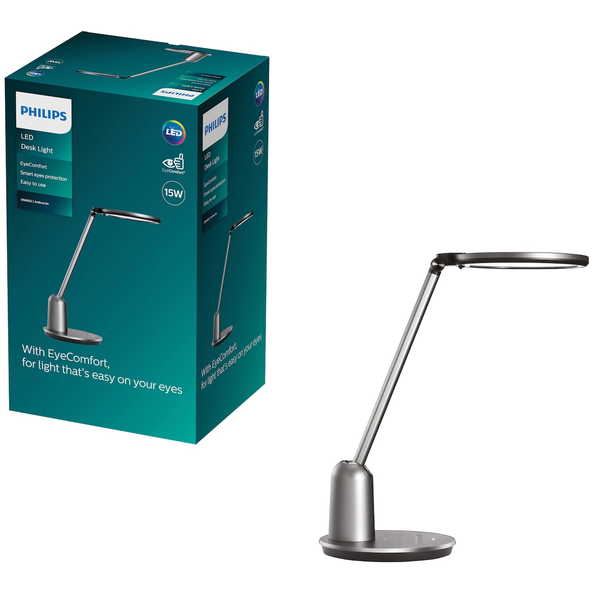 Philips Einstein skrivebordslampe 15W