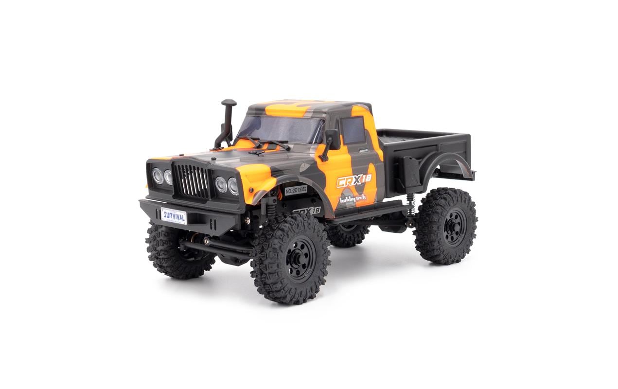 Scale Crawler CRX18 Pick-up 4WD Orange, RTR, 1:18<br>Kleiner Rock Crawler im RTR Set