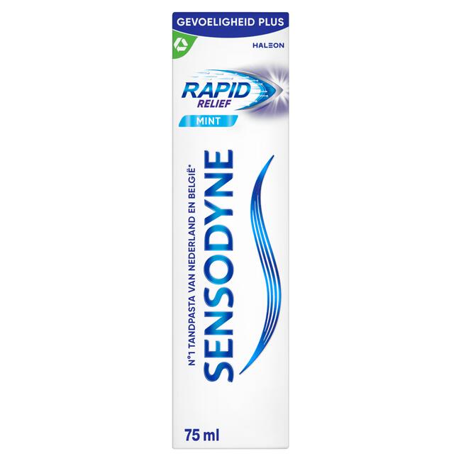 Sensodyne Rapid Relief Tandpasta Voor Gevoelige Tanden 75 ml
