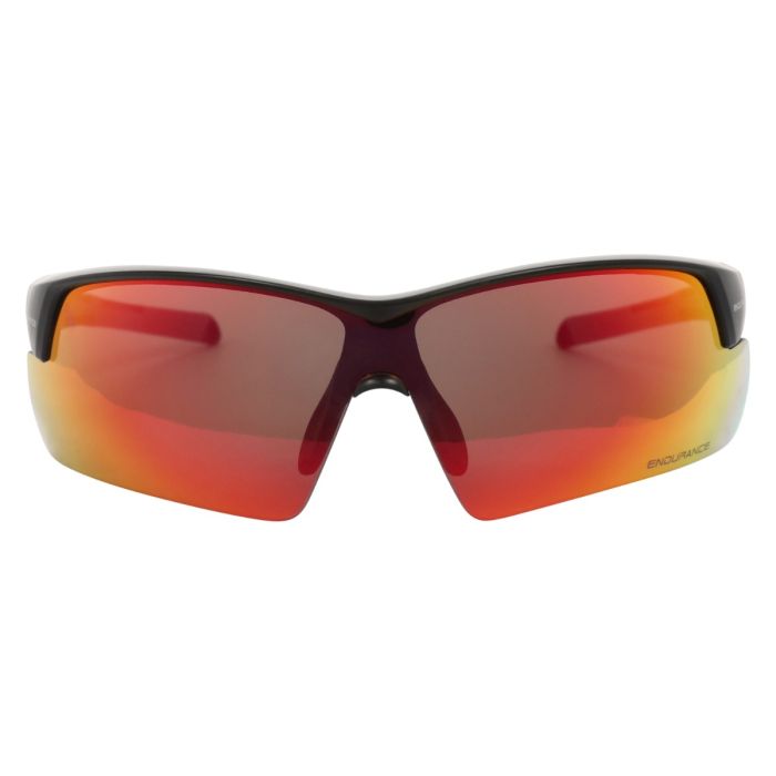 Endurance Unisex Solbriller Jacque Half-Frame Sports Glass Sort
