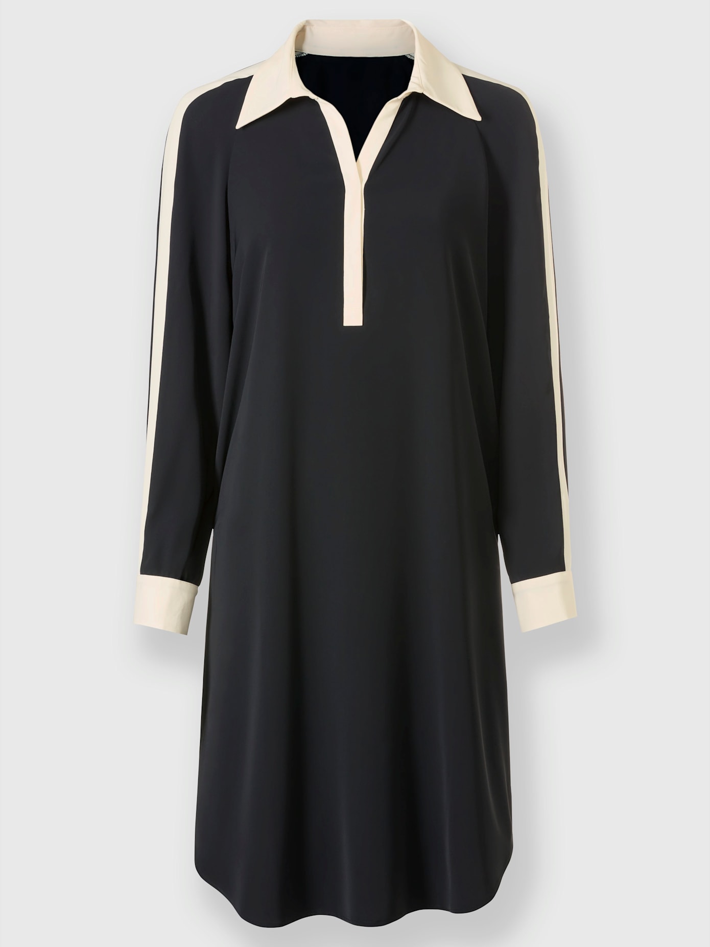 Robe-chemisier jolis contrastes