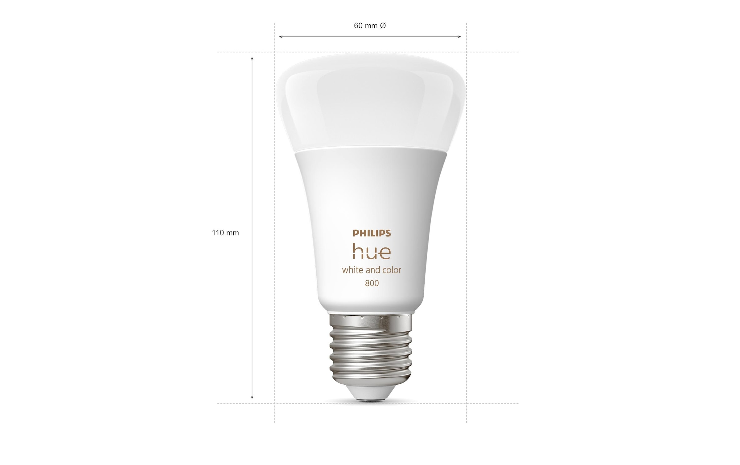 Philips Hue LED-Leuchtmittel »Philips Hue Leuchtmittel White & Color« E27 Farbwechsler | Neutralweiss | Tageslichtweiss | Warmweiss