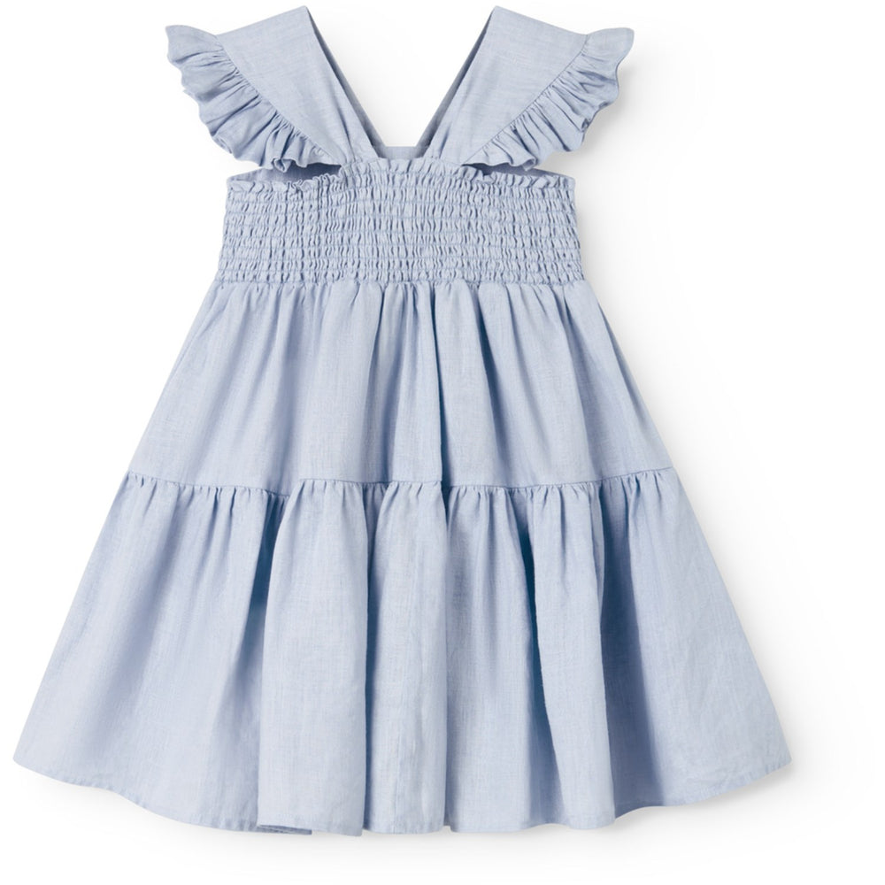 Køb MarMar Linen Blue Mist Dalani Kjole