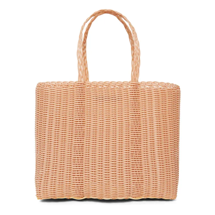 Palorosa Cabas Flat S | Rose pêche