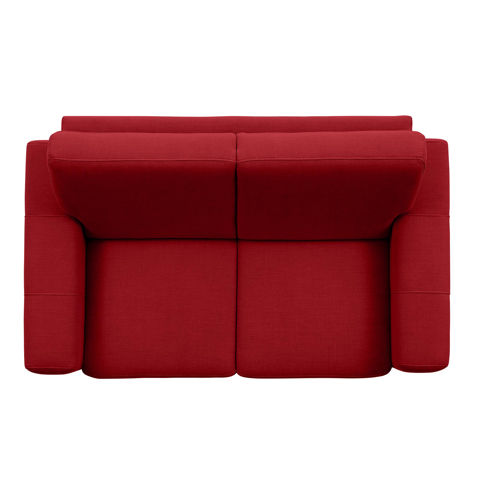 polsterpower 2-Sitzer-Sofa - Miro bordeaux - Basismodell