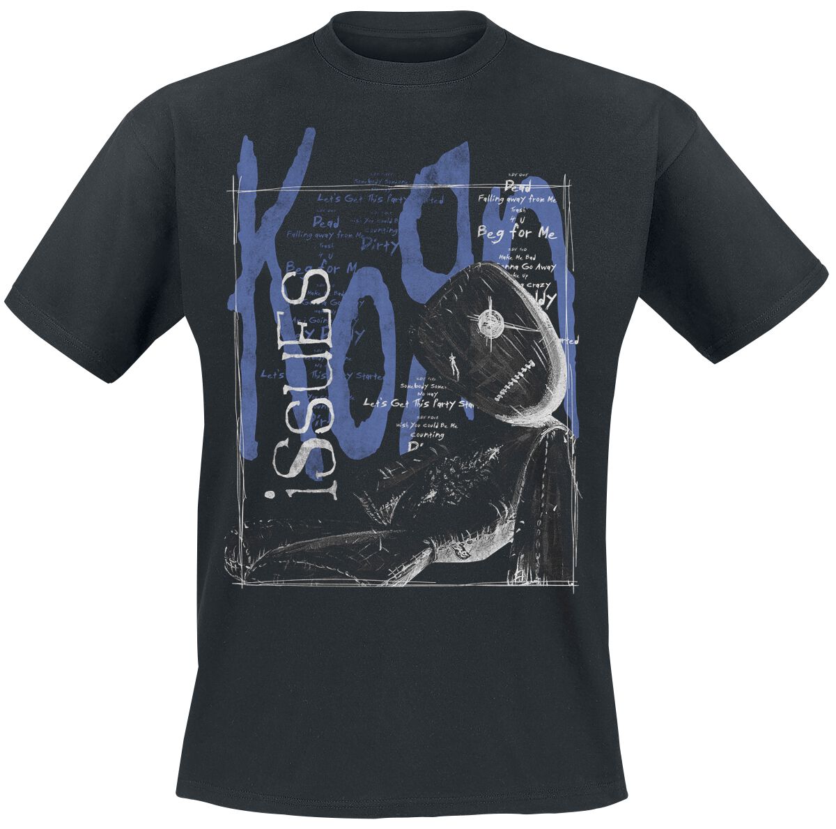Issues Tracklist in a Box | Korn T-Shirt Manches courtes
