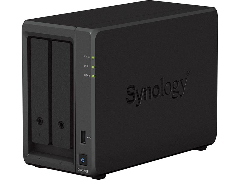 Synology NAS DiskStation DS723  2-bay Synology Plus HDD 12 Leistungsstarker NAS mit zwei Einschüben