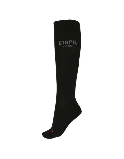 Stapp Horse Kniekous Compression Zwart - Ruiterkleding