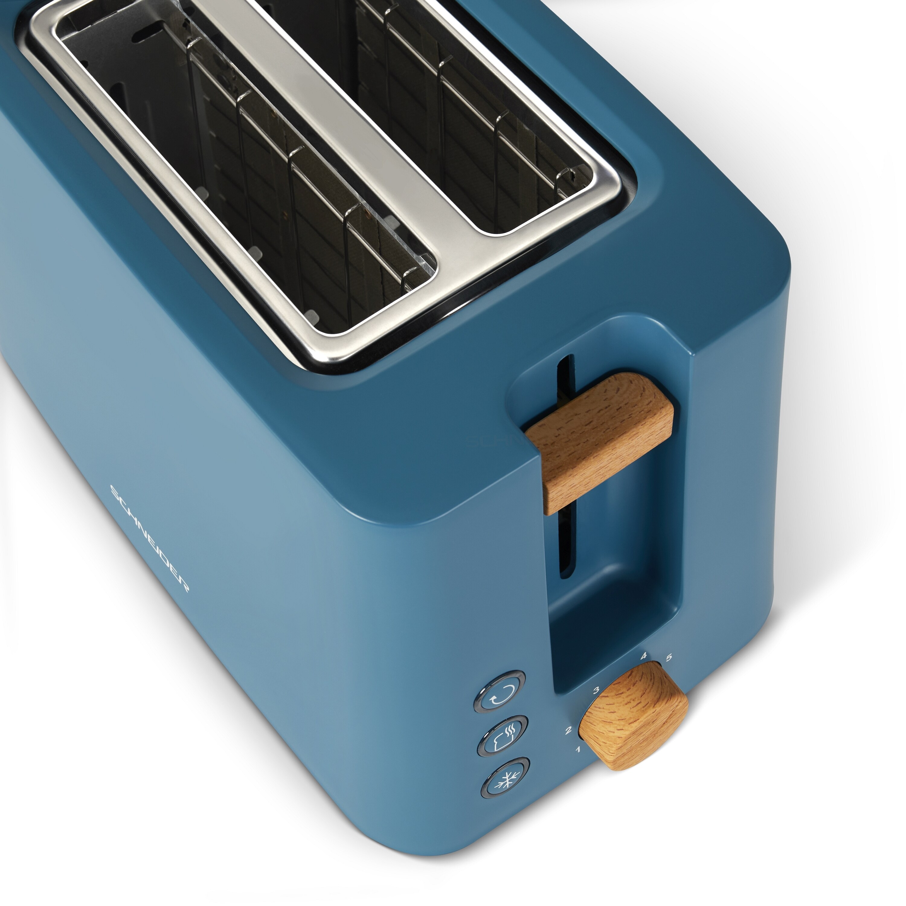 Schneider 2-Schlitz-Toaster SCTON2BL petrol blau
