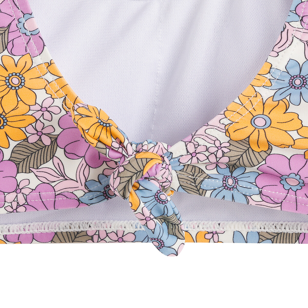 COLEÇÕES LA REDOUTE<br>Biquíni estampado floral, 2 peças