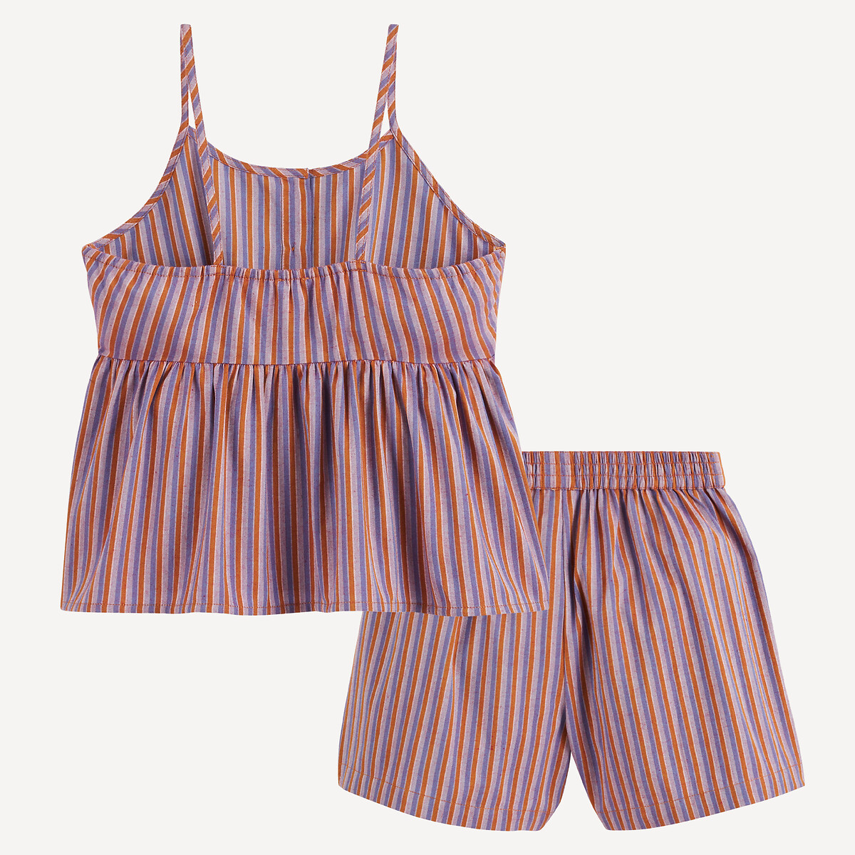 COLEÇÃO LA REDOUTE<br>Conjunto de 2 peças, top e shorts