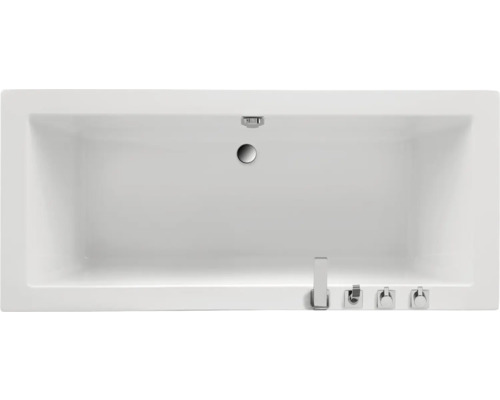 OTTOFOND Matrix bad, 80 x 180 cm, wit, glad, glanzend, 863201