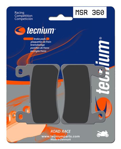 Plaquettes de freins Tecnium Racing métal fritté - MSR360