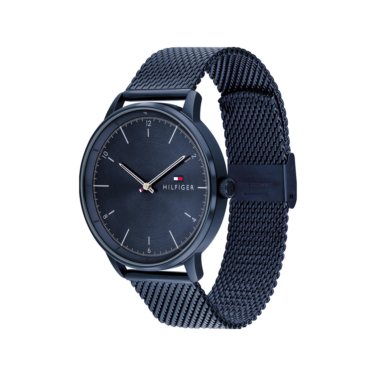 Montre Tommy Hilfiger homme bracelet acier bleu