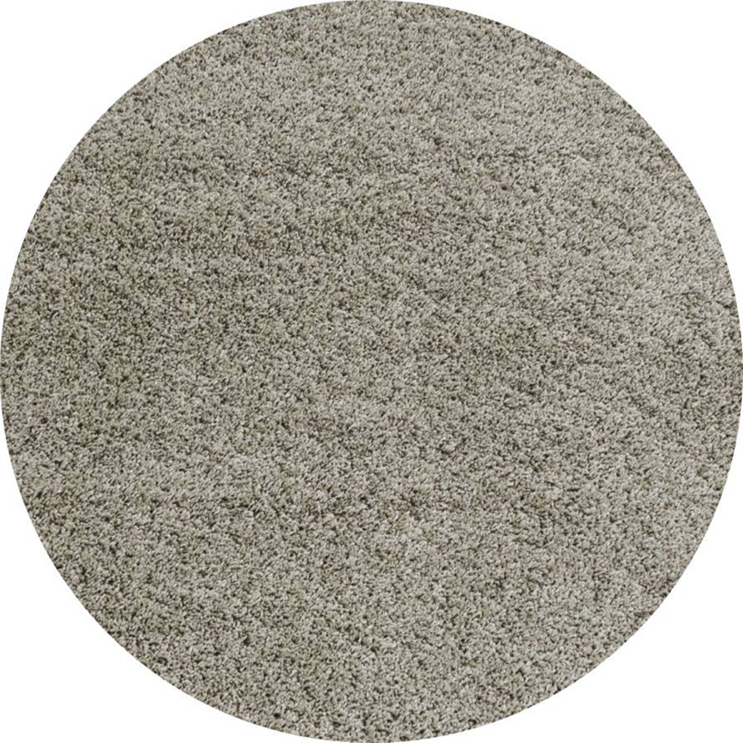 Runde Hochflor Teppich - Flauschiger Langflor Shaggy Teppich, Wohnzimmerteppich